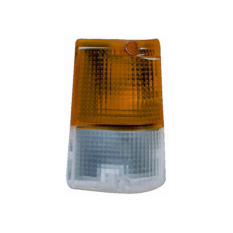 FANALE ANTERIORE SINISTRO CON PORTALAMPADA BIANCOARANCIO MITSUBISHI PAJERO L04GL14G 19831992