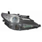 PROIETTORE SINISTRO LED CON PARABOLA NERA CON LUCE DIURNA LED TOYOTA AURIS E18 20122015
