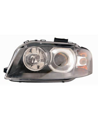 PROIETTORE DESTRO 35 PORTE XENON CON LENTICOLARE AUDI A3 8P18PA 20032008 VERS 2005