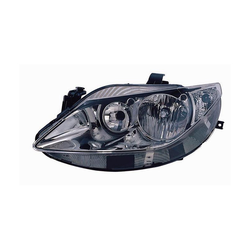 PROIETTORE DESTRO H7,H7 CON PARABOLA DOPPIA CROMATA CON PREDISPOSIZIONE REGOLAZIONE ELETTRICA SEAT IBIZA 6J56P1 20082012