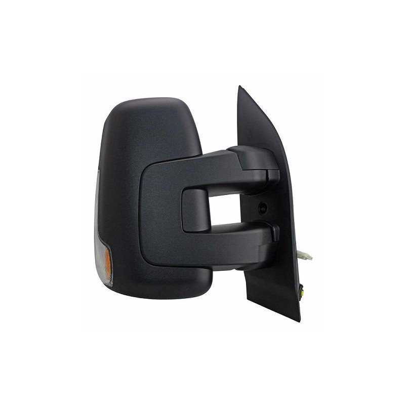 RETROVISORE MANUALE SINISTRO BRACCIO CORTO 4 PIN TERMICO VETRO CONVESSO CON FANALINO INTEGRATO CON SONDA IVECO DAILY 20142019, 