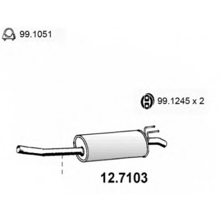 S P FIAT MULTIPLA 100 16V BW 1098