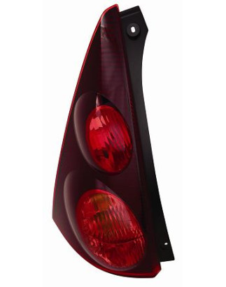 FANALE POSTERIORE DESTRO SENZA PORTALAMPADA CORPO NERO PEUGEOT 107 PMPN 2006201  PEUGEOT 107 PMPN 20122014