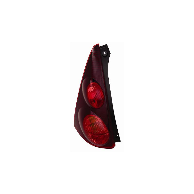 FANALE POSTERIORE DESTRO SENZA PORTALAMPADA CORPO NERO PEUGEOT 107 PMPN 2006201  PEUGEOT 107 PMPN 20122014