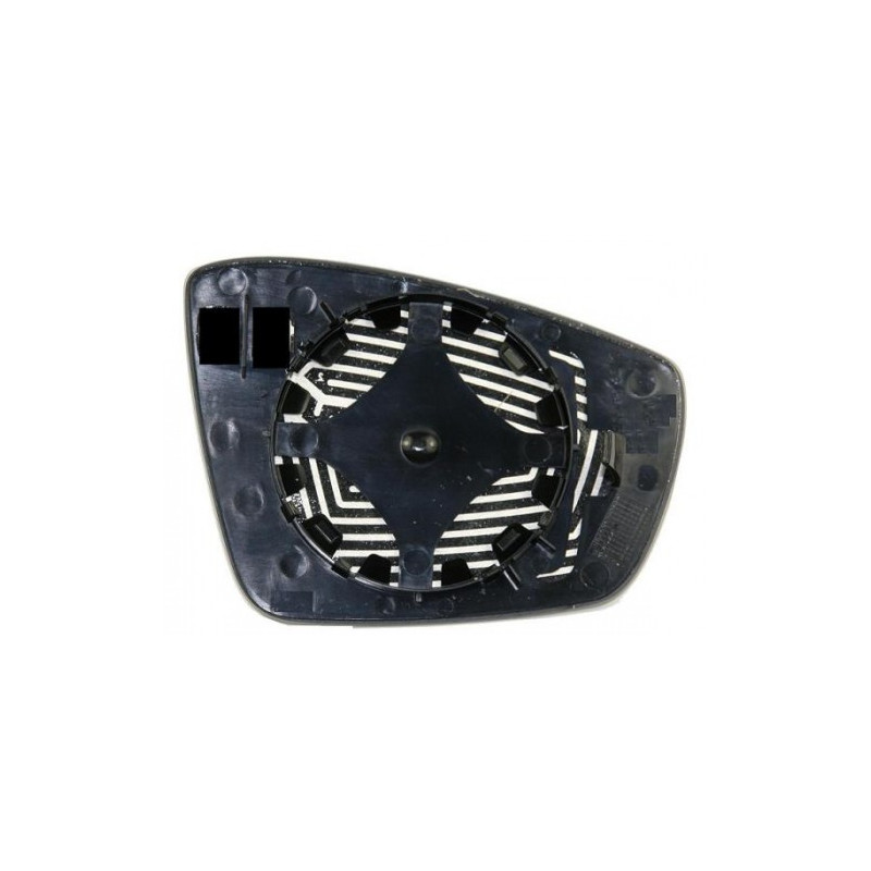 VETRO CON PIASTRA SINISTRO CROMATO ASFERICO VOLKSWAGEN POLO 6R1 20092014, VOLKSWAGEN POLO 6C1 20142017