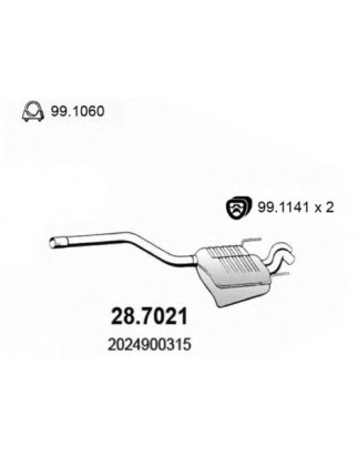 S P MERCEDES C 220 22I W202 31993