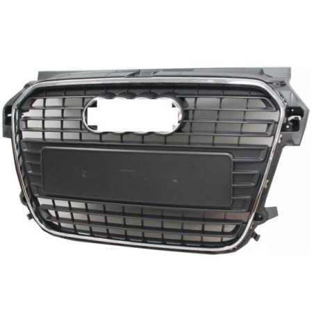 GRIGLIA GRIGIA CON MODANATURA CROMATA AUDI A1 8X18XK8XA8XF 20102014
