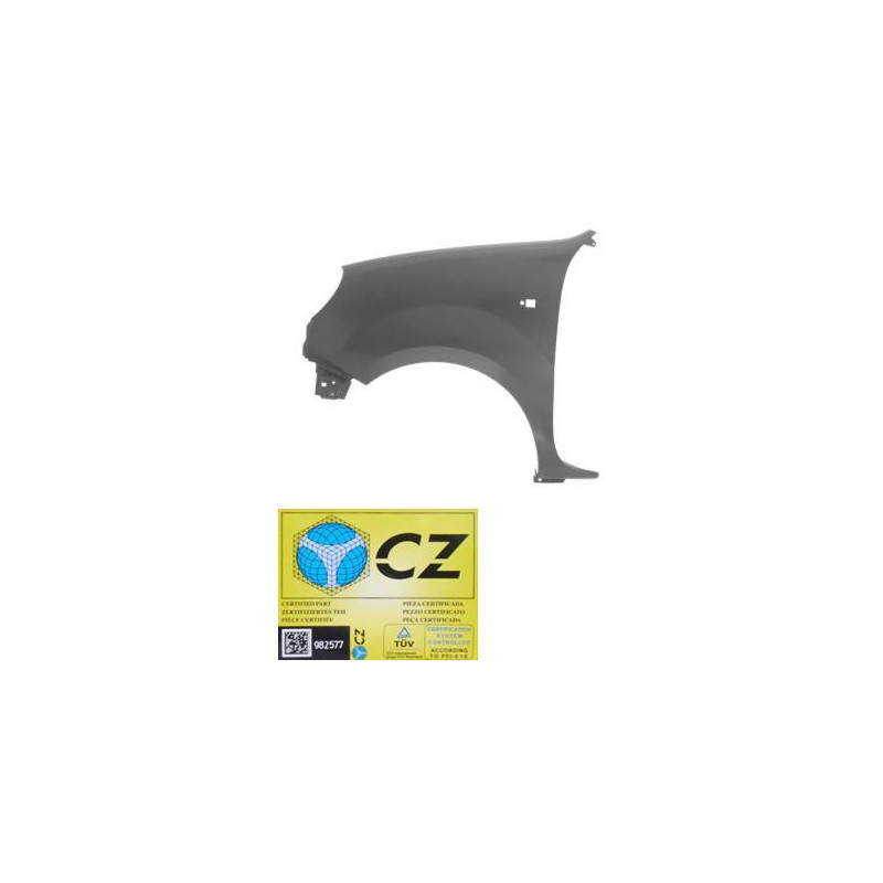 PARAFANGO ANTERIORE SINISTRO NISSAN KUBISTAR X76 20032009, RENAULT KANGOO KC0KC1 20032008
