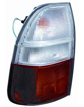 FANALE POSTERIORE DESTRO CON PORTALAMPADA BIANCOROSSO MITSUBISHI PU L200 K7TK6TK5T 20022006, MITSUBISHI PU L200 K7TK6TK5T 19992