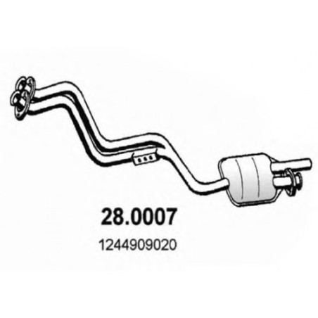 CAT MERCEDES 200E-200TE 16V W124