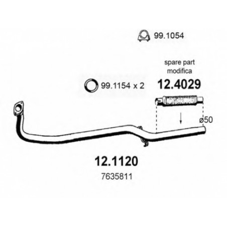 T C FIAT UNO TD 121988 81989