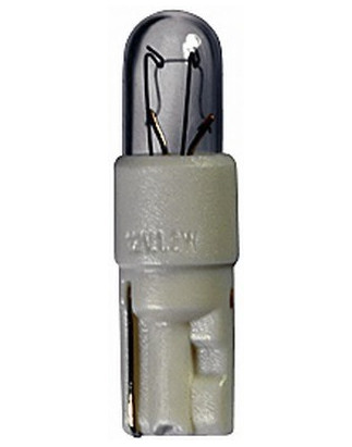 PLASTIC SOCKET LAMPS 12V 1,2W STANDARD