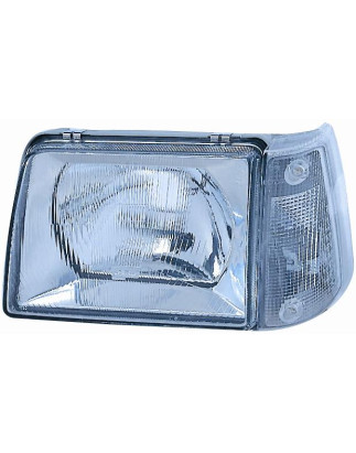 PROIETTORE SINISTRO H4 CON LENTE BIANCA SEAT MARBELA 28A 19851999, SEAT TERRA 24 19871996