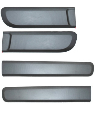 KIT SERIE MODANATURE ADESIVE NERE FIAT PANDA NEW 312319 2012