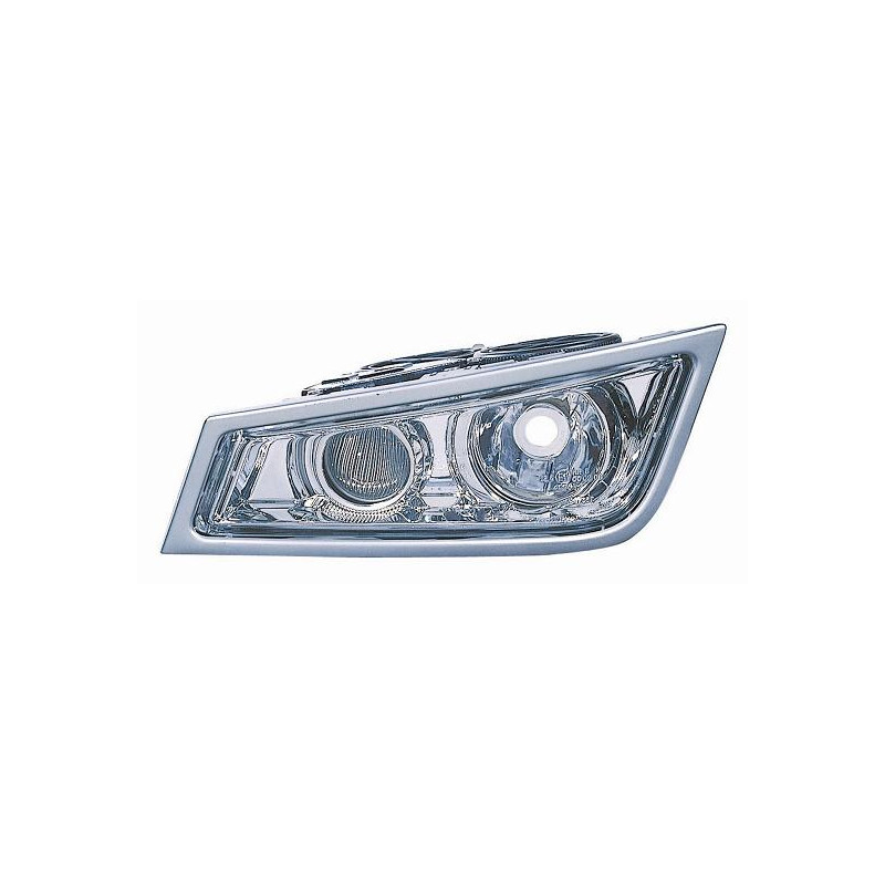FENDINEBBIA DESTRO H3,H3 CON PARABOLA CROMATA CON FUNZIONE ABBAGLIANTE VOLVO TRUCK FH16 20082013