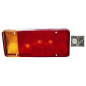 FANALE POSTERIORE DESTRO CON PORTALAMPADA IVECO DAILY 20002007, IVECO EUROCARGO 19912003
