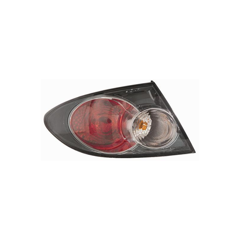 FANALE POSTERIORE DESTRO SENZA PORTALAMPADA 5 PORTE CRYSTALFUME ESTERNO MAZDA 6 GGGHGY 20022008 VERS 2006