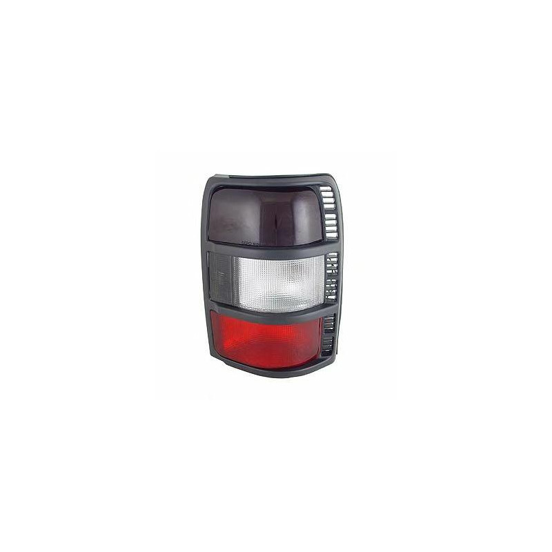 FANALE POSTERIORE SINISTRO CON PORTALAMPADA CORNICE NERA MITSUBISHI PAJERO V3WV2WW4W 19921995