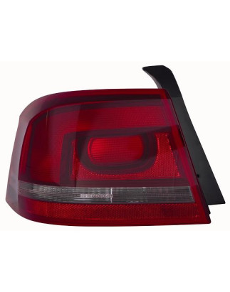 FANALE POSTERIORE DESTRO SENZA PORTALAMPADA ROSSO SCURO VOLKSWAGEN PASSAT 362365 20112015 VERS BERLINA