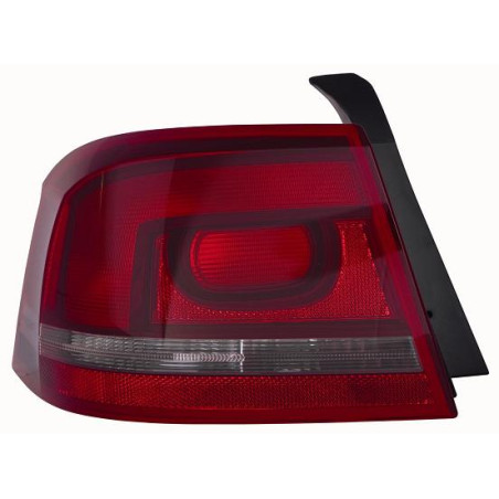 FANALE POSTERIORE DESTRO SENZA PORTALAMPADA ROSSO SCURO VOLKSWAGEN PASSAT 362365 20112015 VERS BERLINA
