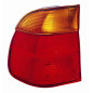 FANALE POSTERIORE SINISTRO SENZA PORTALAMPADA ARANCIOROSSO BMW SERIES 5 E39 19962002 VERS SW 2000