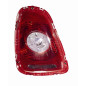 FANALE POSTERIORE SINISTRO CON PORTALAMPADA BIANCOROSSO MINI CABRIO R57 20082010, MINI CLUBMAN R55 20062010, MINI COOPERONE R56