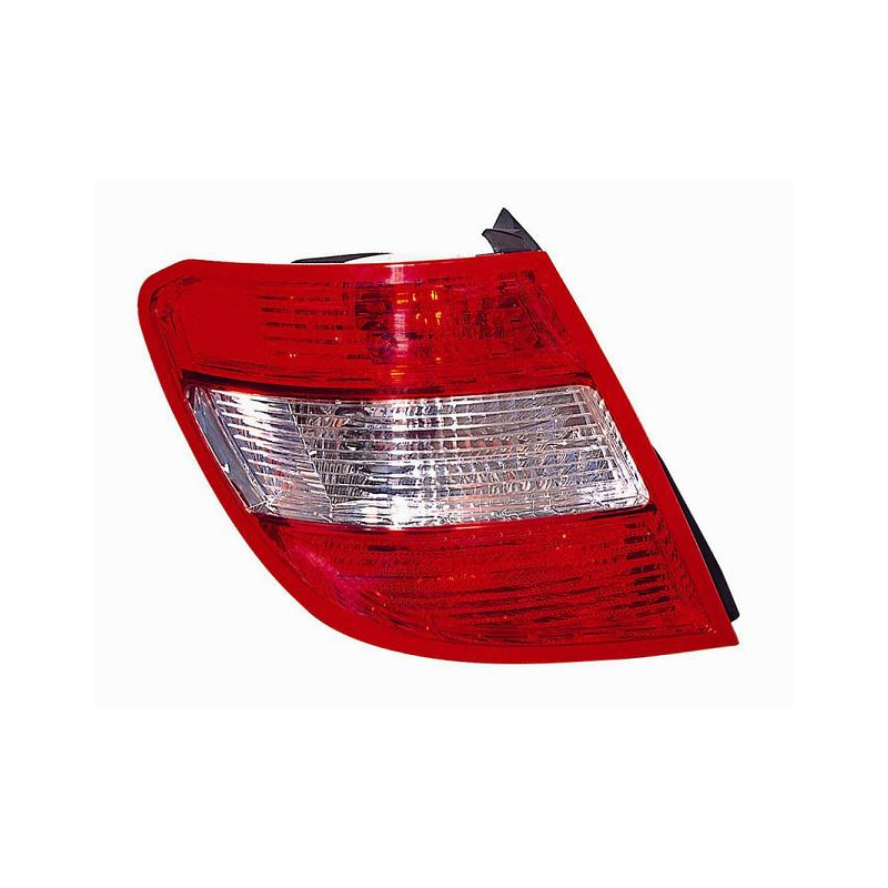 FANALE POSTERIORE DESTRO BIANCOROSSO SENZA PORTALAMPADA MERCEDES-BENZ C CLASS W204 20072011