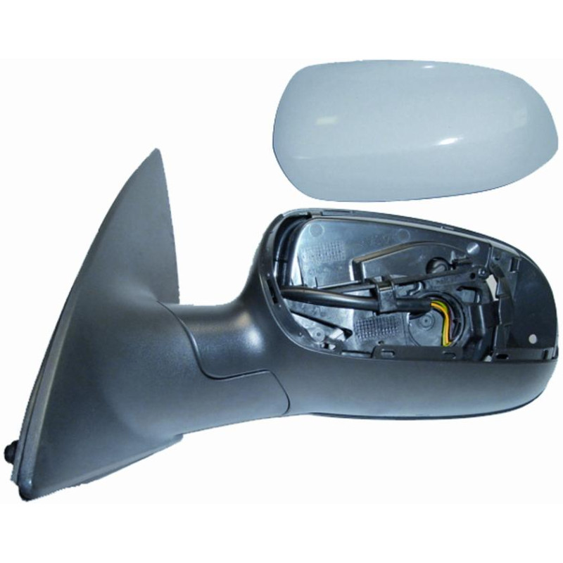 RETROVISORE ELETTRICO DESTRO CON PRIMER TERMICO VETRO CONVESSO OPEL CORSA C X01 20002006