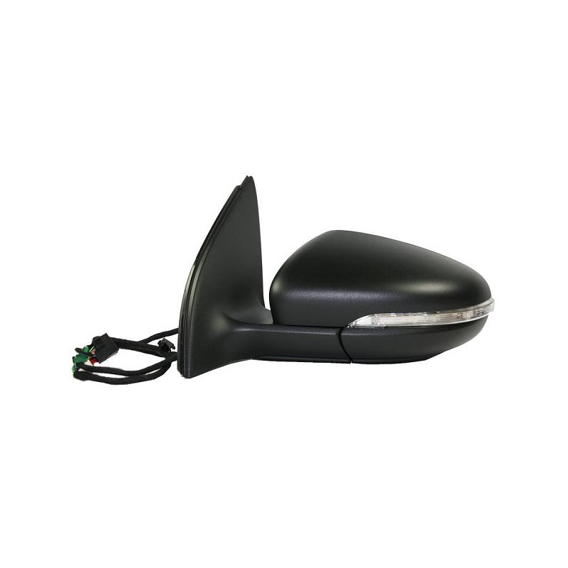 RETROVISORE ELETTRICO SINISTRO 9 PIN CON PRIMER TERMICO ASFERICO RICHIUDIBILE ELETTRICAMENTE CON FANALINO INTEGRATO CON LUCE DI