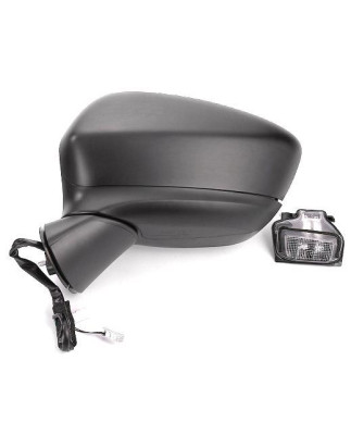 RETROVISORE ELETTRICO DESTRO 10 PIN CON PRIMER TERMICO RICHIUDIBILE ELETTRICAMENTE CON FANALINO INTEGRATO LED CON LANE ASSIST M