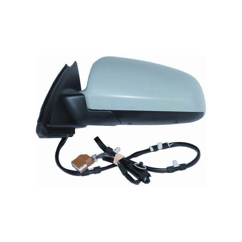 RETROVISORE ELETTRICO SINISTRO 5 PIN CON PRIMER TERMICO ASFERICO AUDI A4 8E28E5 20002004