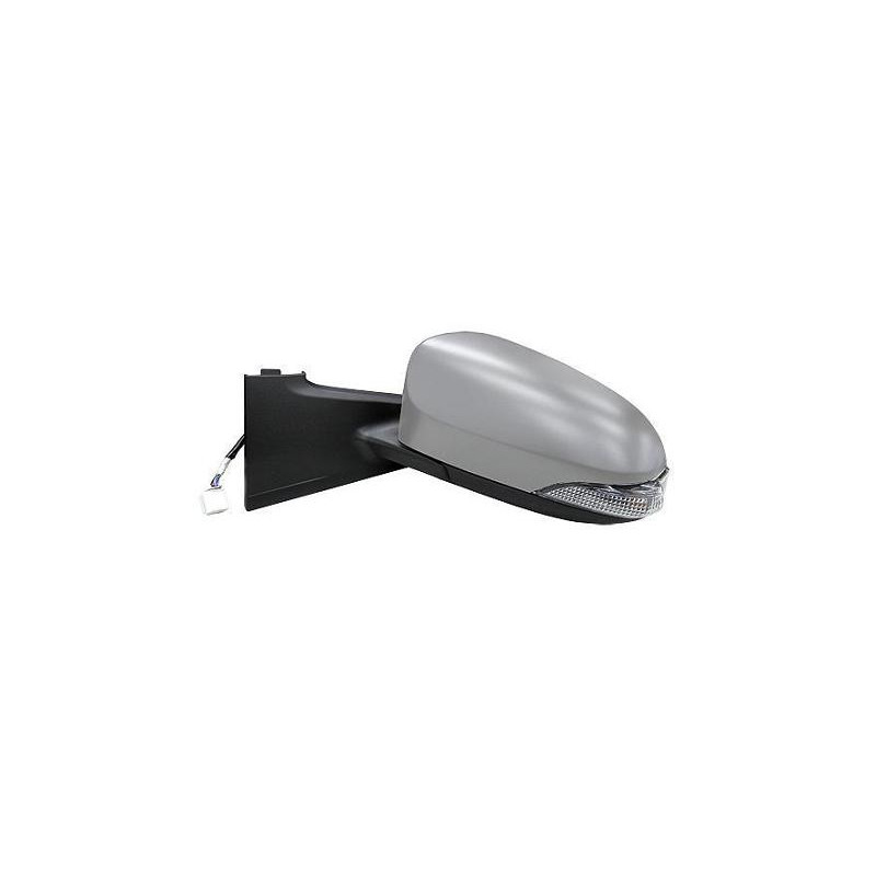 RETROVISORE ELETTRICO SINISTRO 7 PIN CON PRIMER TERMICO VETRO CONVESSO CON FANALINO INTEGRATO TOYOTA YARIS III P13 20112014