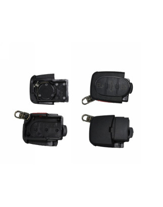 GUSCIO CHIAVE NERO 3+1 TASTI: SOLO PARTE INFERIORE TASTO APERTURA TASTO CHIUSURA TASTO PORTELLONE TASTO PANIC AUDI A3 8P18PA 20