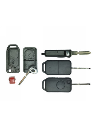 GUSCIO CHIAVE NERO 1 TASTI: TASTO APERTURA TASTO CHIUSURA LAMA HU39 MERCEDES-BENZ C CLASS W202 19931999      , MERCEDES-BENZ C 