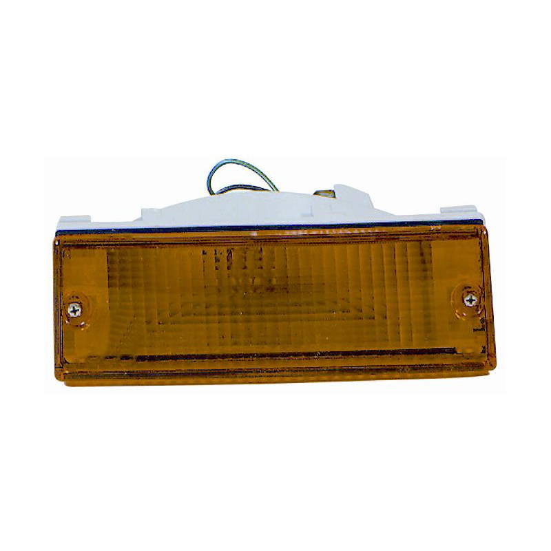 FANALE ANTERIORE SINISTRO SENZA PORTALAMPADA ARANCIO MODELLO PARAURTI MITSUBISHI PU L200 K3TK2TK1TK0T 1987199  MITSUBISHI PU L2