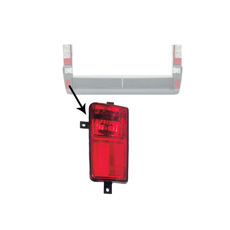 CATADIOTTRO POSTERIORE SINISTRO CITROEN JUMPER III 20062014 , FIAT DUCATO III 250 20062014 , PEUGEOT BOXER III 20062014