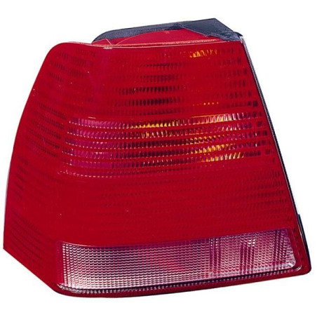 FANALE POSTERIORE DESTRO BIANCO-ROSSO SENZA PORTALAMPADA MODELLO COMFORTLINE - TRENDLINE VOLKSWAGEN BORA 1J21J6 19982005
