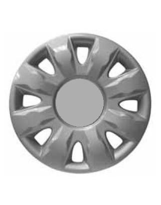 COPRICERCHIO 15 CROMATO SENZA LOGO COMPATIBILE CON RENAULT MODUS FJP0 20052008