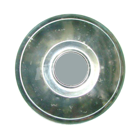 COPRICERCHIO ACCIAIO INOX SENZA LOGO COMPATIBILE CON FIAT 600 19551969