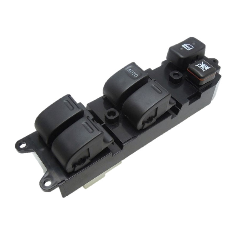 BLOCCO COMANDI ALZACRISTALLI ANTERIORE PORTA ANTERIORE SINISTRA 14 PIN 4 INTERRUTTORI TOYOTA CARINA ECORONA T19 19911995, TOYOT
