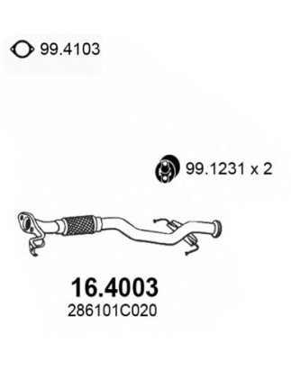 T FLEX HYUNDAI GETZ 11 0502-1006