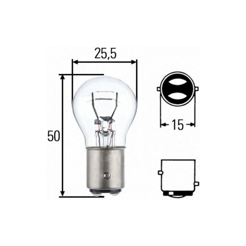 LAMP24-215 2 FILAMENTI