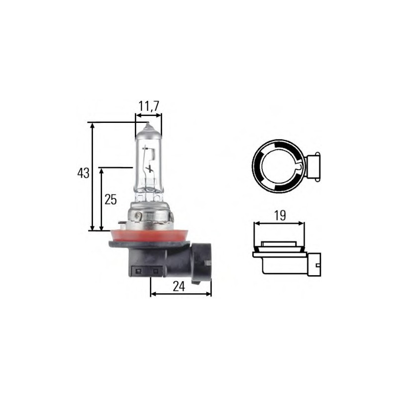 H11 12V 55W STANDARD