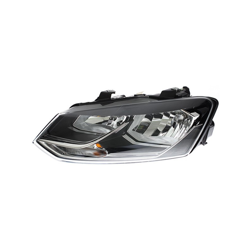 FARO DX 2H7 CMOTOR ELETT VW POLO 0114 PARAB NERA