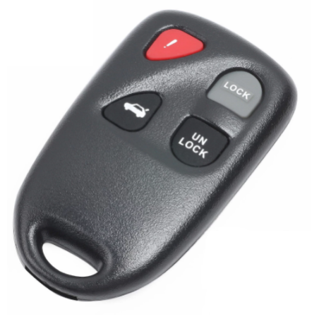 GUSCIO CHIAVE 3+1 TASTI: TASTO APERTURA TASTO CHIUSURA TASTO PORTELLONE TASTO PANIC MAZDA RX8 SEFE 20032012