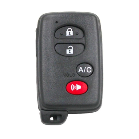 GUSCIO CHIAVE 3+1 TASTI: TASTO AC TASTO APERTURA TASTO CHIUSURA TASTO PORTELLONE TASTO PANIC TOYOTA LAND CRUISER J10 1998      