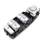 BLOCCO COMANDI PORTA ANTERIORE SINISTRA 3 PIN 4 INTERRUTTORI NERO-CROMATO BLOCCO FINESTRINI MERCEDES-BENZ EQV 447 2020, MERCEDE