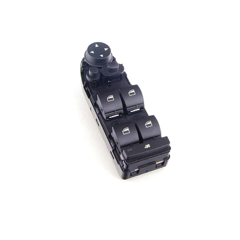 BLOCCO COMANDI ALZACRISTALLIRETROVISORI PORTA ANTERIORE SINISTRA 8 PIN 4 INTERRUTTORI BLOCCO FINESTRINI COMANDI RETROVISORI RIB