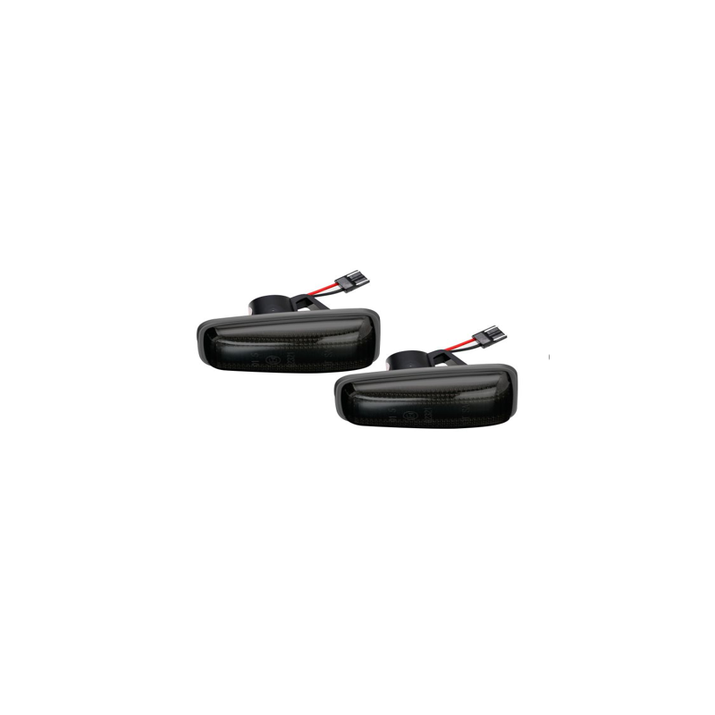 FANALE LATERALE DESTROSINISTRO FUME LED DYNAMIC SET 2PZ CITROEN BERLINGO MF 20022008, CITROEN BERLINGO B9 20082015, CITROEN BER
