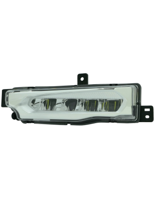 FENDINEBBIA SINISTRO LED CON PARABOLA CROMATA BMW X3 G01 20172021, BMW X4 G02 20182022